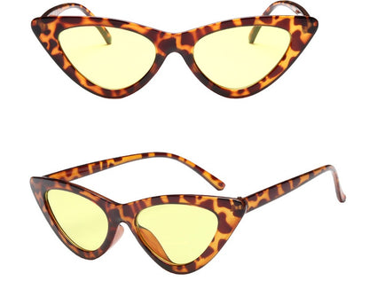 Triangle Cat Eye Sunglasses European And American Street Couple Style