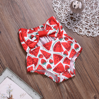 Watermelon bowknot ha yi
