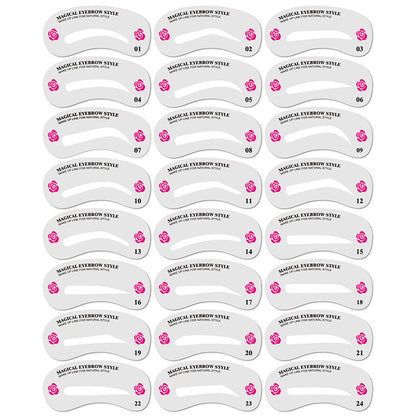 3 In 1 Eyebrow Cream Anti Brow Brush Set