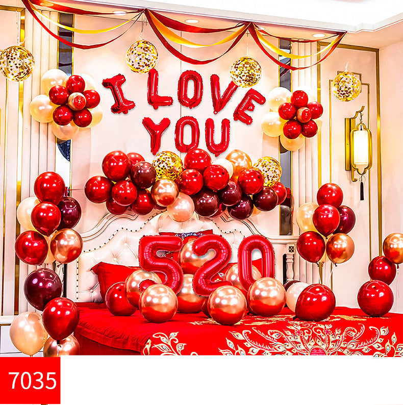 Wedding Balloon Set Wedding Room Decoration Party