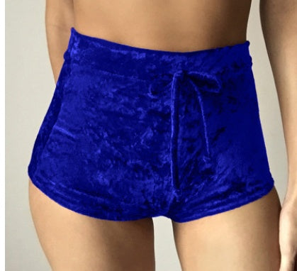 Women Jasmin Lingerie Velvet Shorts Outdoor Summer wear