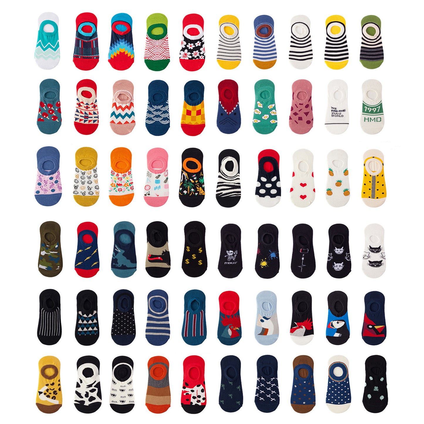 Silica Gel Non-slip Invisible Shallow Mouth Boat Socks Women
