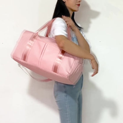 Fitness Sports Travel Bag Waterproof Duffel Weekender Bag For Women And Men Gym Sholder Bag